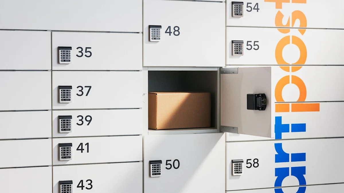 A SmartPosti locker.