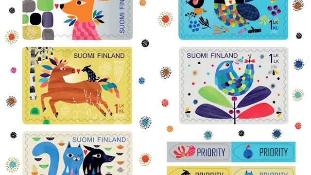 Friends together-stamps