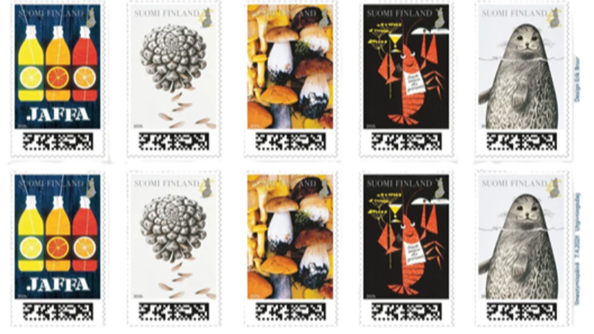 Erik Bruun postimerkit