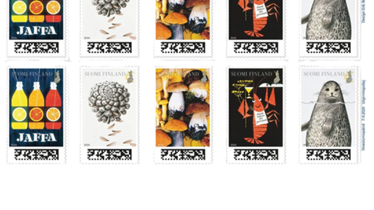 Erik Bruun stamps