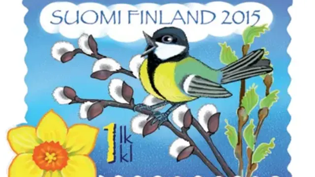 Twittering great tit