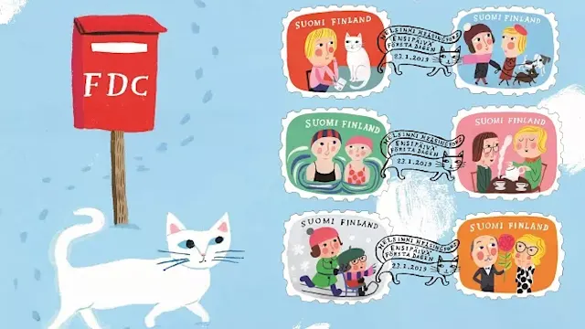 Stamps by Matti Pikkujämsä