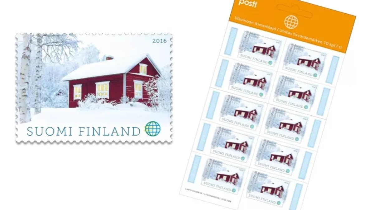 red cottage