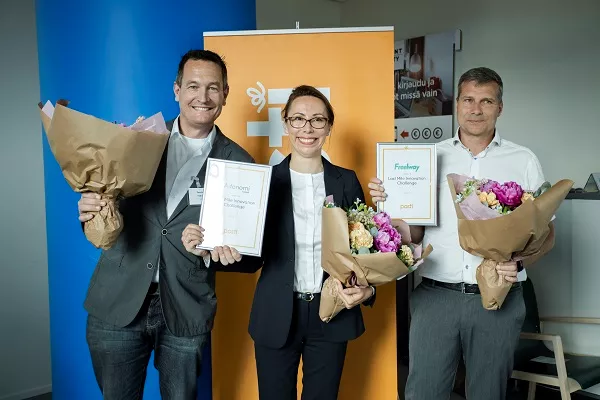 Torsten and Xenia Scholl with Tobias Forngren