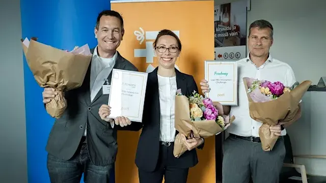 Torsten and Xenia Scholl with Tobias Forngren
