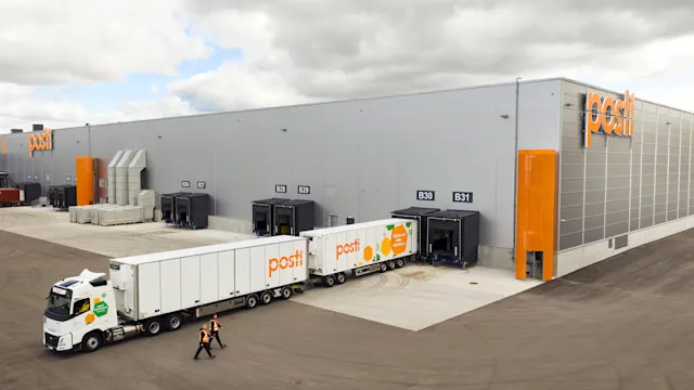 Posti's warehouse