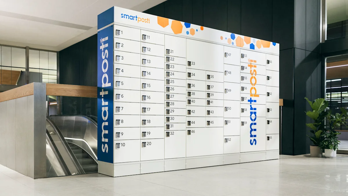 A SmartPosti Locker.