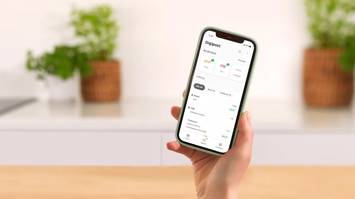 OmaPosti app – brev och fakturor
