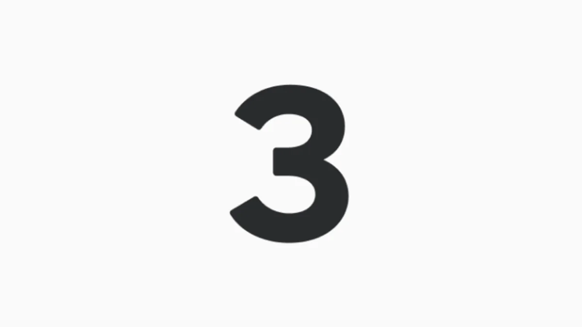 Number three
