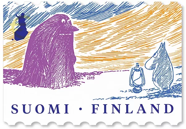 Moomin stamp