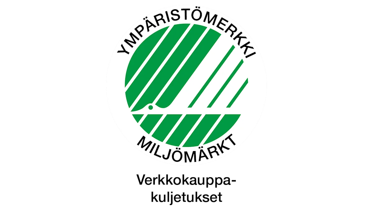 Joutsenmerkki ensimmäisenä Suomessa verkkokauppakuljetuksille
