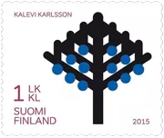 Artists' Association of Finland's 150th anniversary stamp