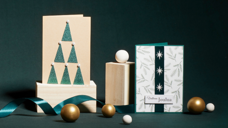 Christmas card made with love