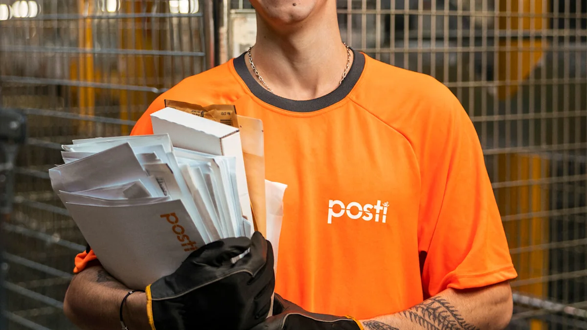 Employees gather together