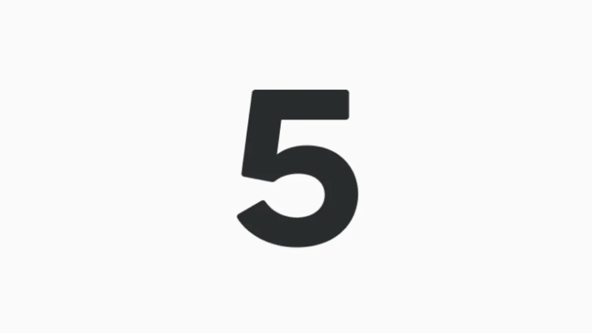 Number five