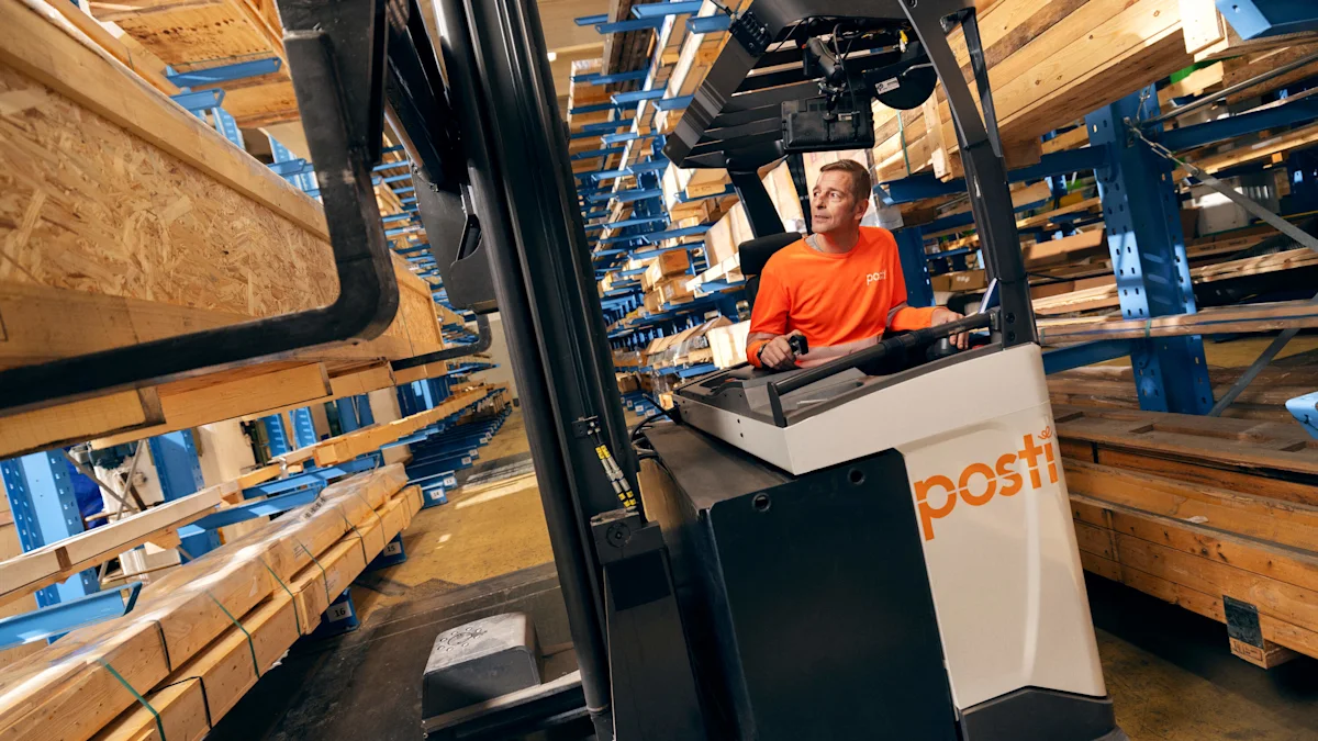 On‑site logistics refers to the handling of materials and products within a company’s own facilities.