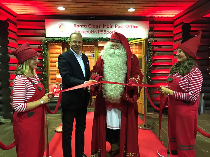 Santa's main post office