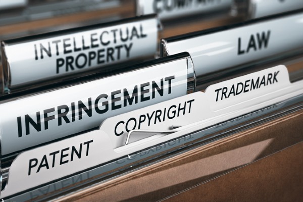 File folders represent trademarks, infringing, and the law.