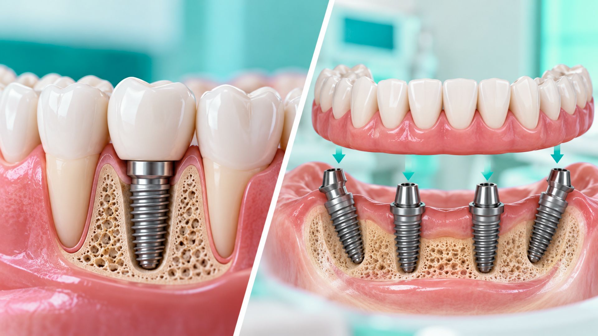 Individual Implants vs All-on-4