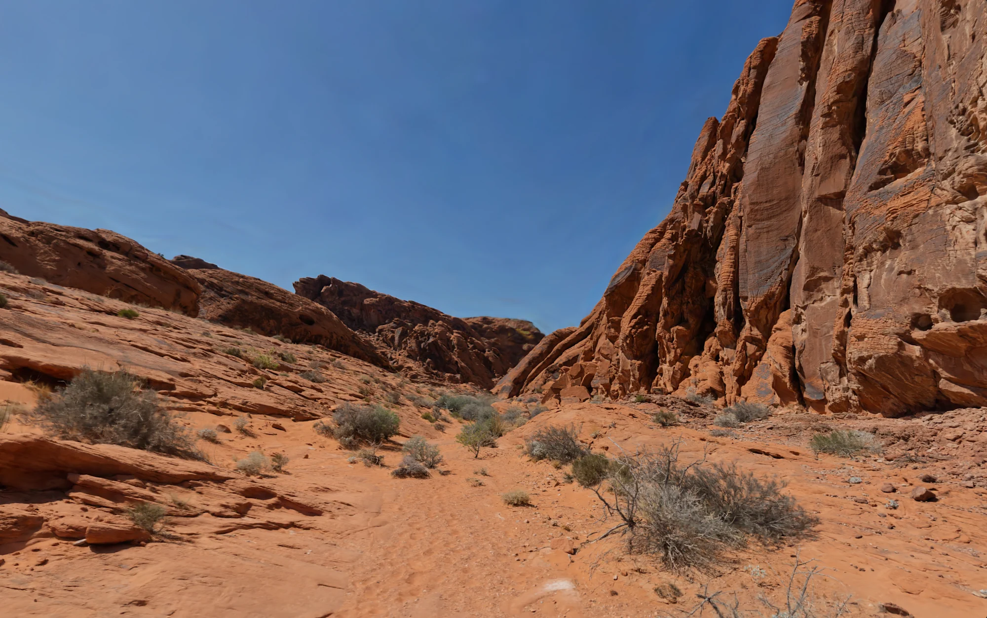 Nevada Fire Valley Desert 1