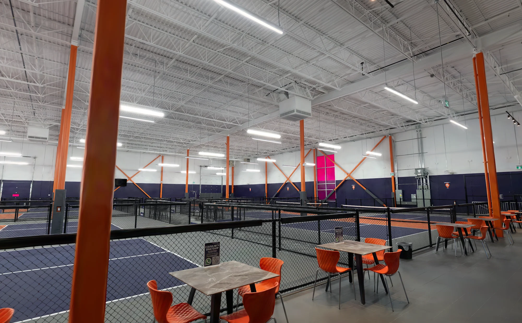 Pickleball courts