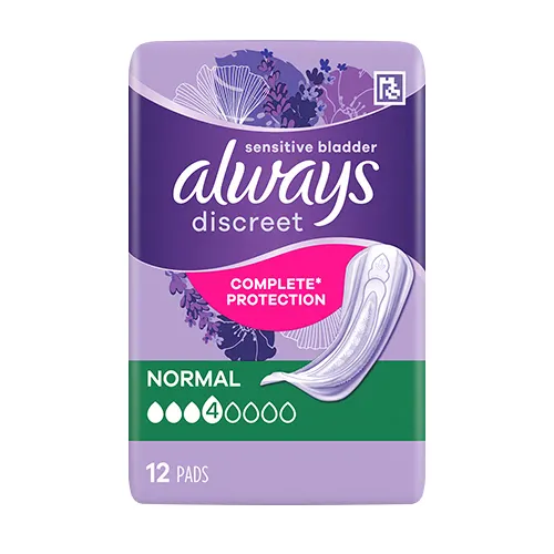 Always Discreet Incontinence Pads Normal 12ct