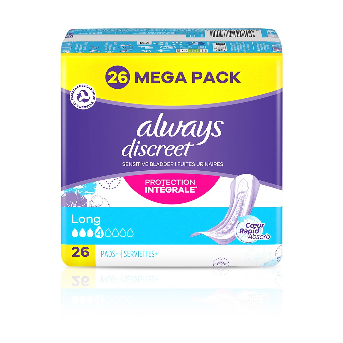 Always Discreet Incontinence Pads Long - Dunnes Stores