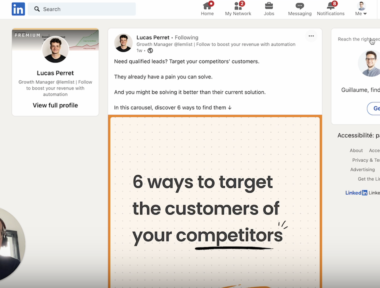 influencer linkedin post