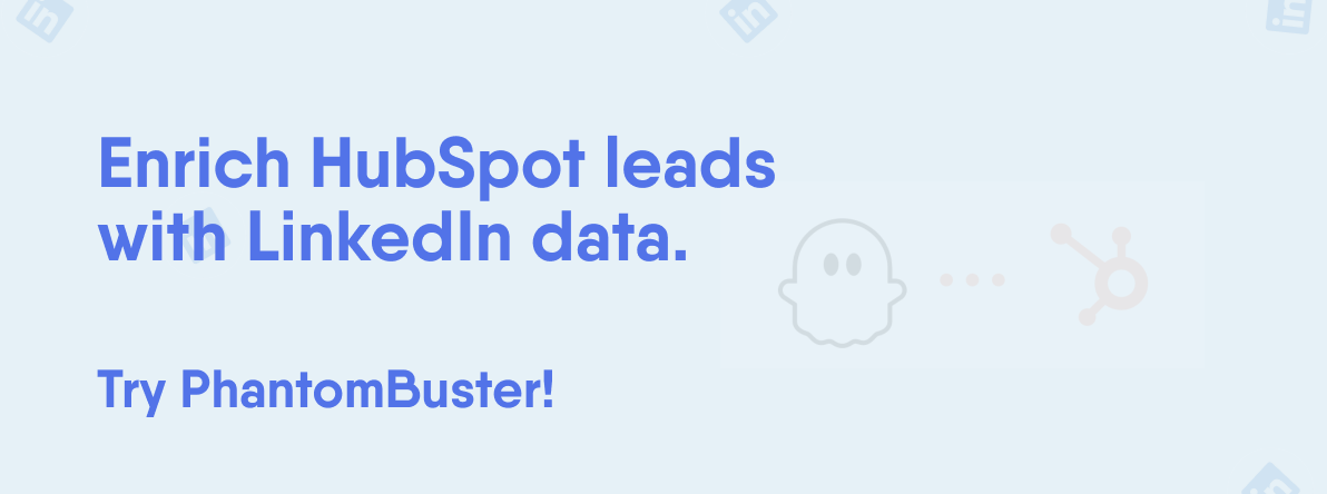 hubspot data enrichment