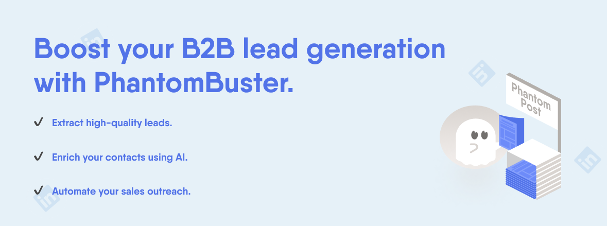 boost your b2b lead generation banner