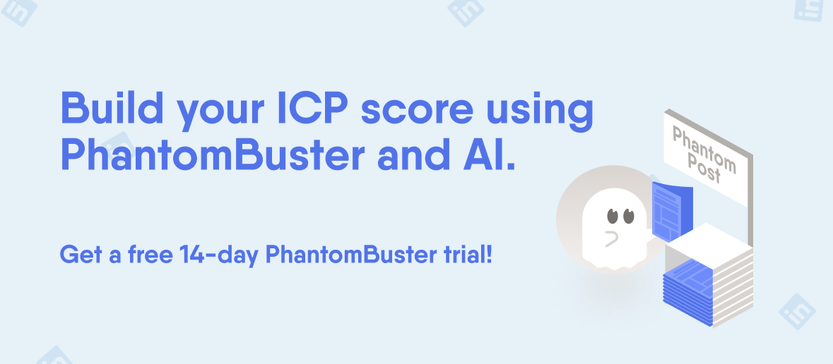 build your icp score using phantombuster and ai banner