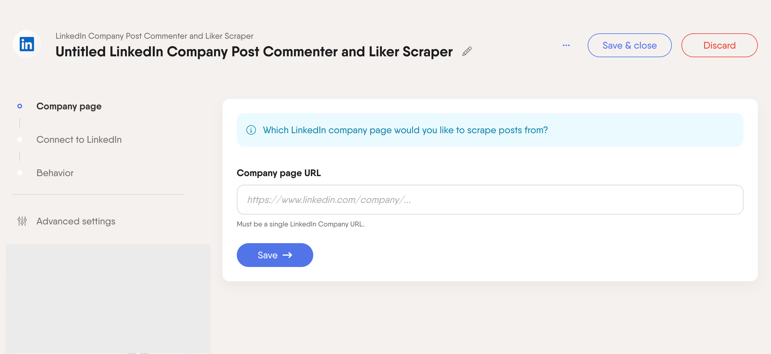 linkedin post commenter liker scraper phantom