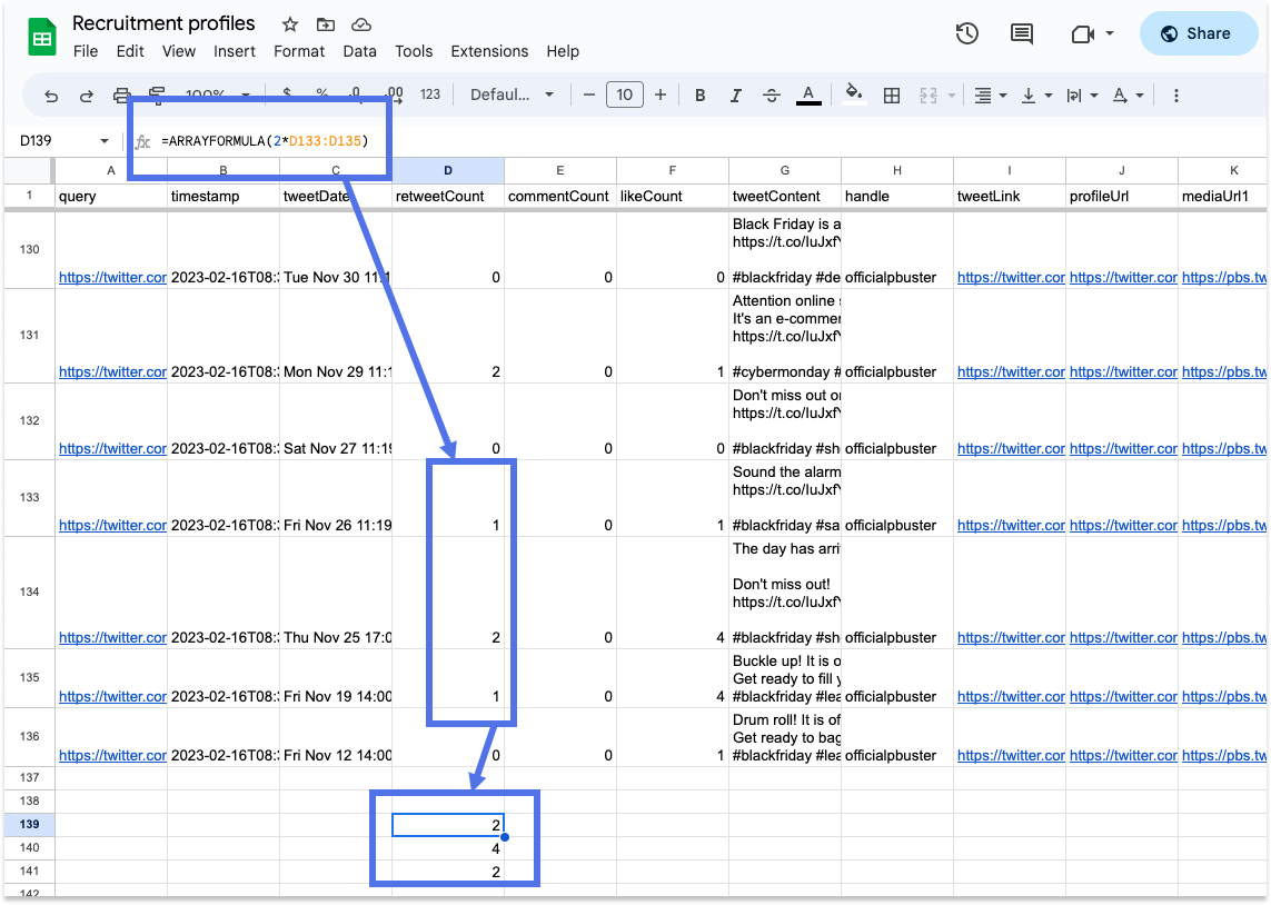 The Ultimate Google Sheets Formulas Cheat Sheet | PhantomBuster