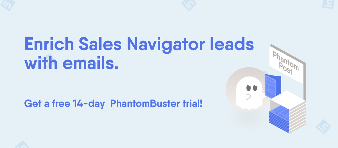 enrich sales navigator with email phantombuster
