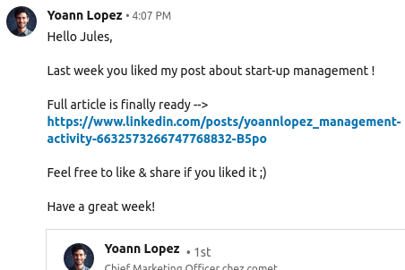Why Most People Will Never Be Great At LinkedIn link
