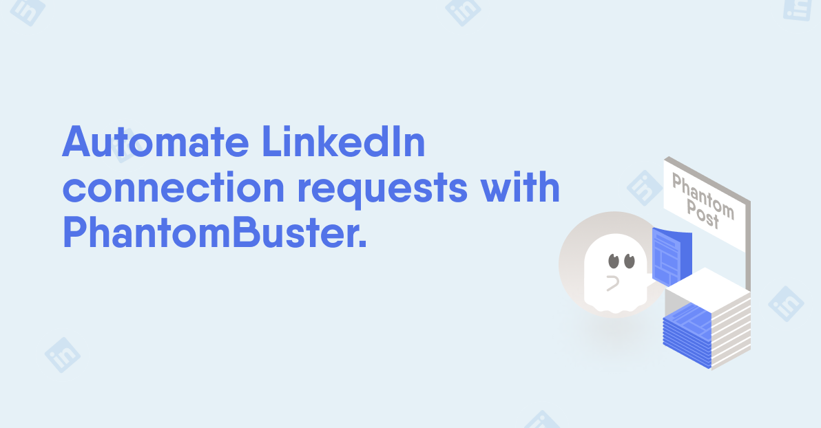 automate linkedin connection phantombuster banner