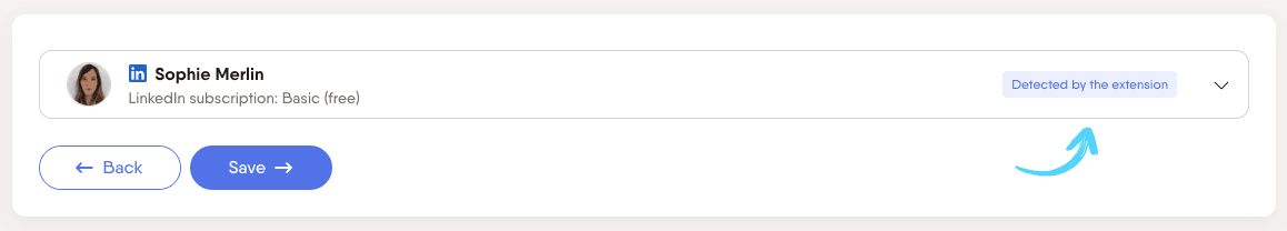 cb connect to linkedIn step