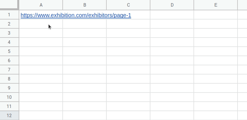 forge exhibitors urls