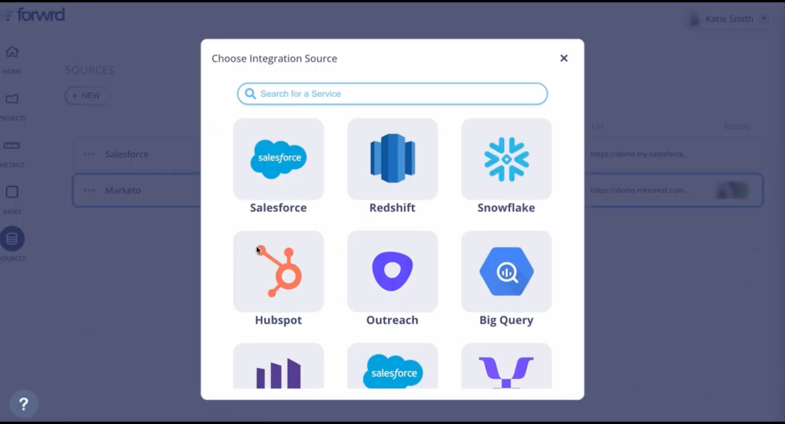 forwrd integrations