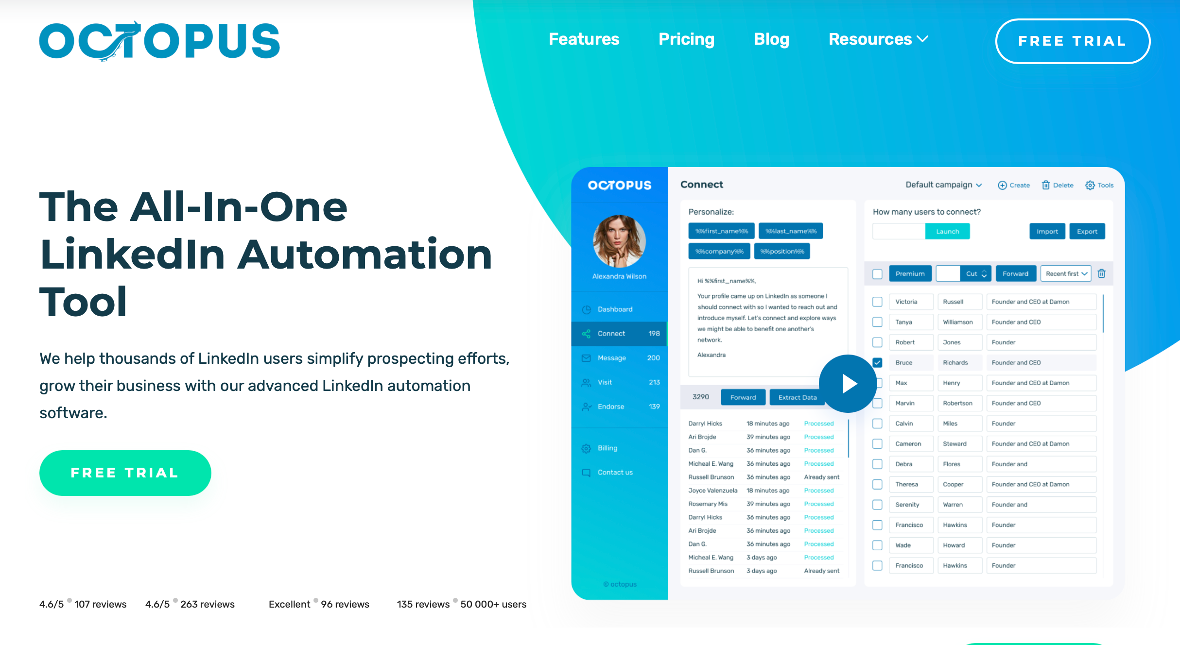 octopus crm website