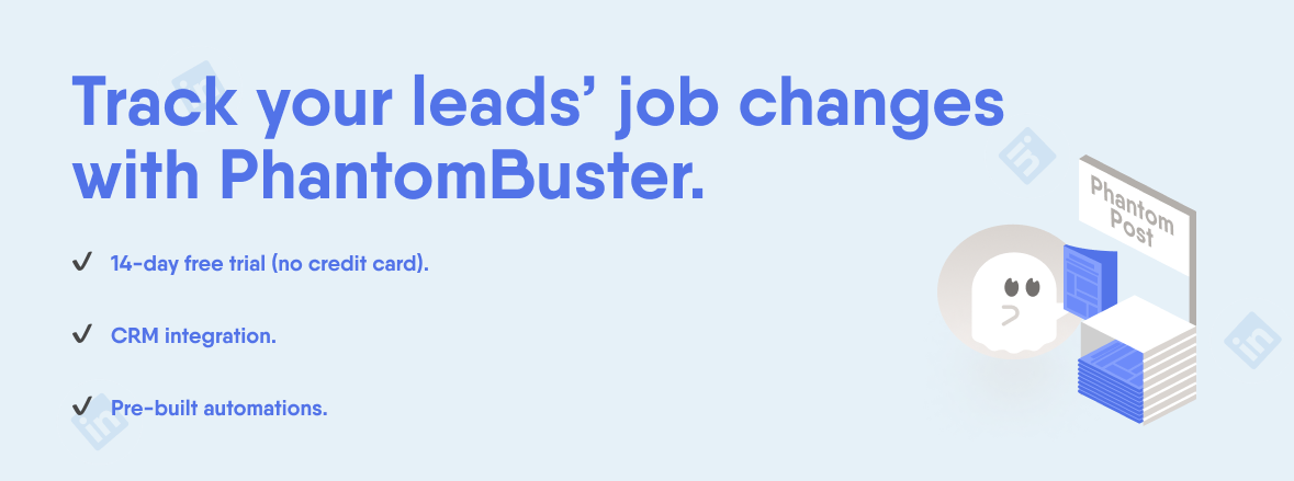 track your leads job changes banner