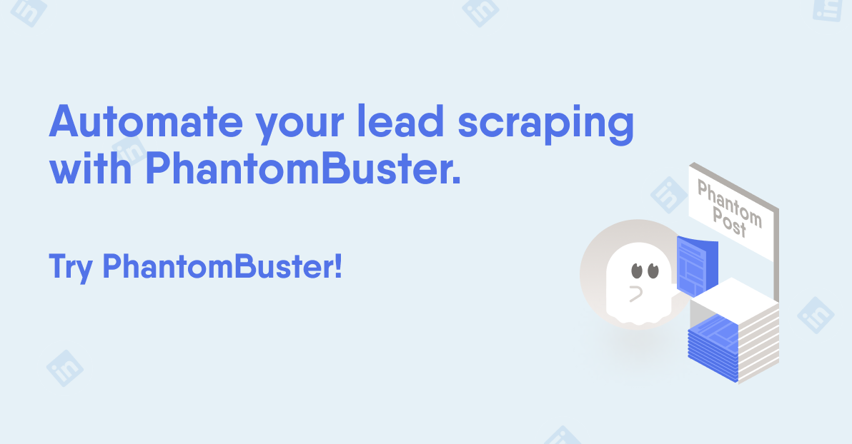 automate lead scraping phantombuster banner