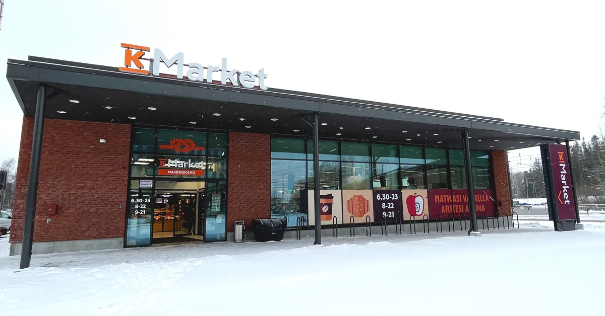 K-Market Maarinsolmu avautui Otaniemeen lokakuussa.