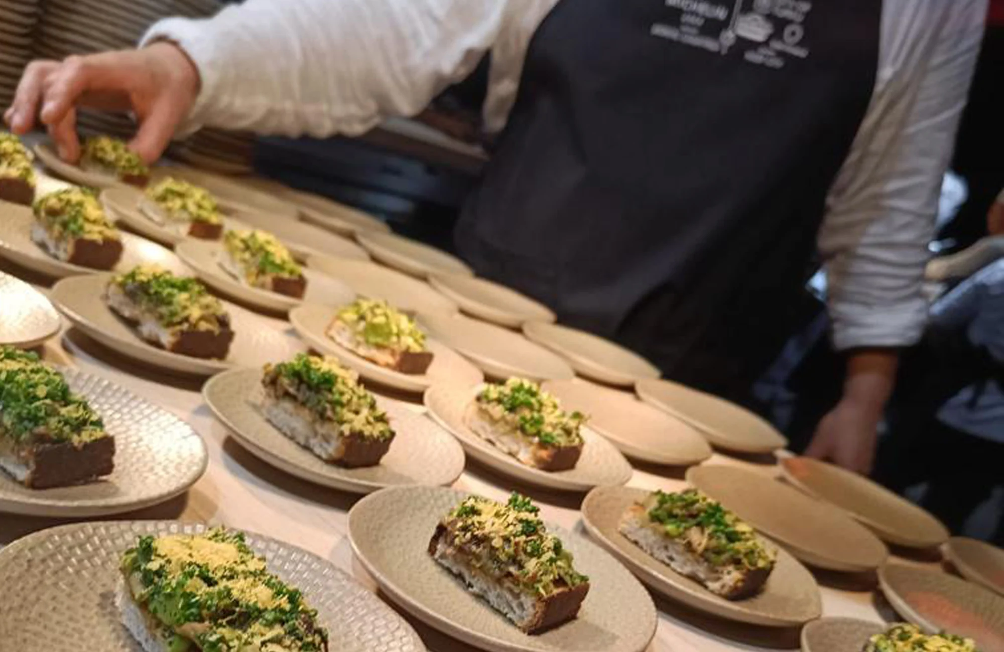 Logomon ruokafilosofia on maistuva, kaunis ruoka.