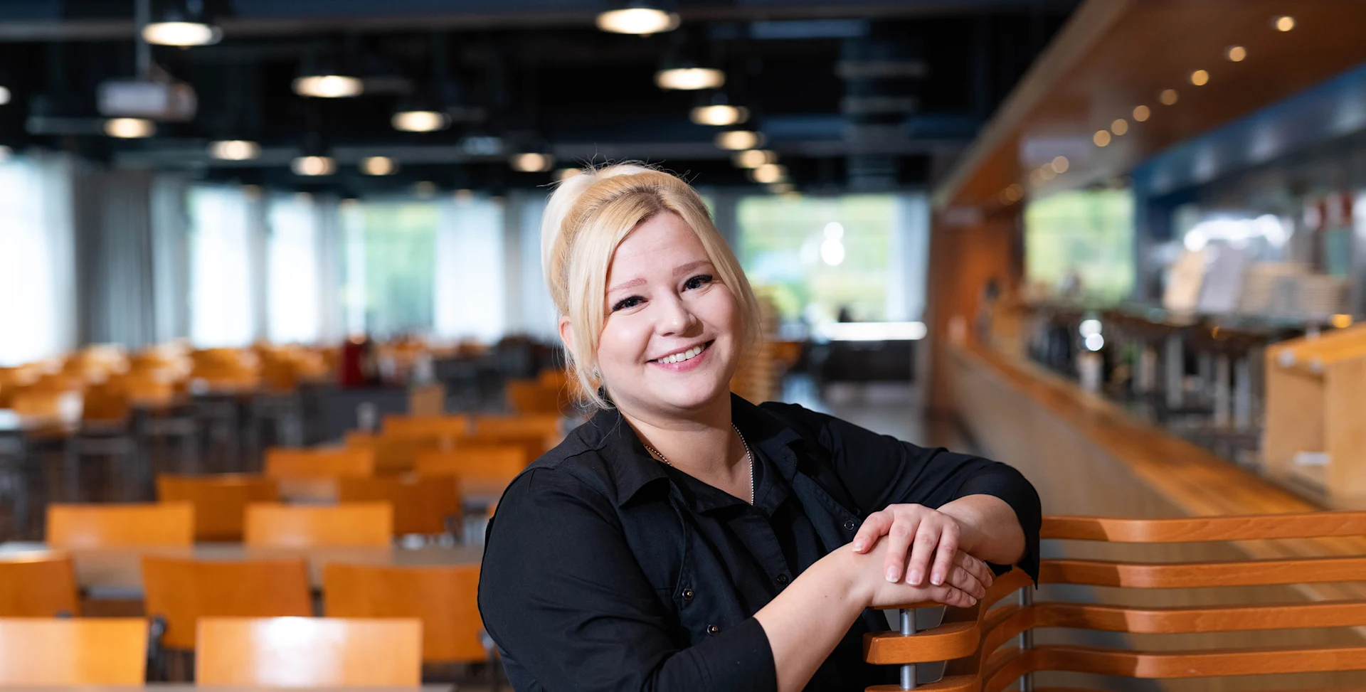 Peijakka osk:n toimitusjohtaja Vilja Vanonen.