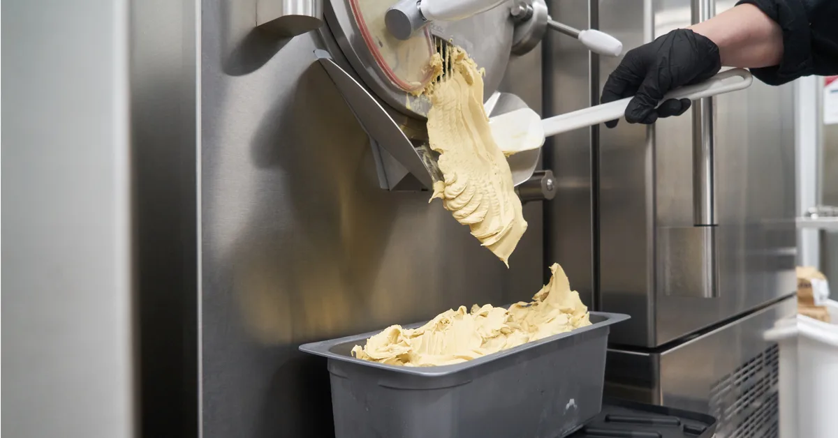 K-Citymarket Jumbon Cafeteriasta löytyy nykyisin muun muassa oma jäätelötehdas.