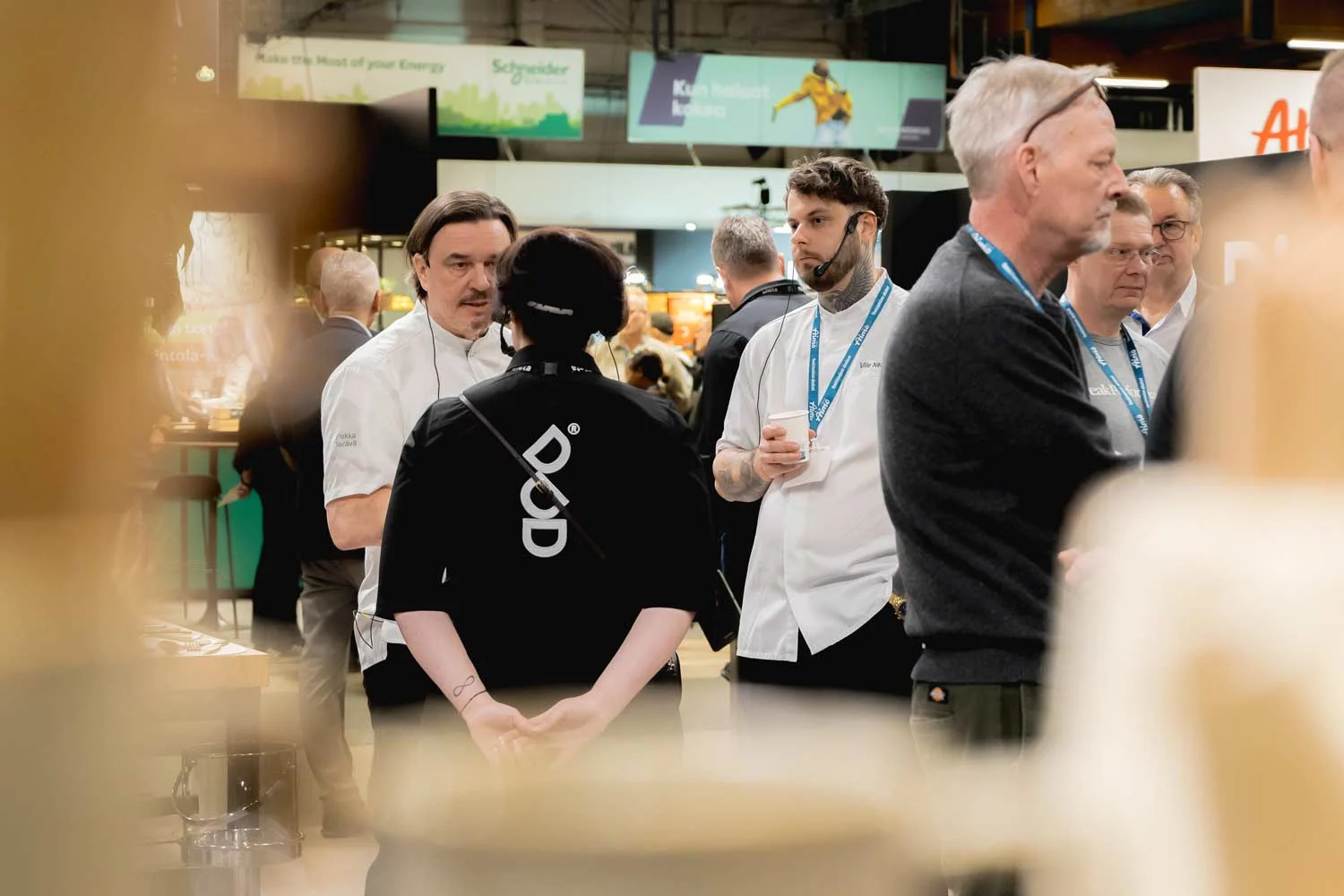 Messujen aikana osastollamme kuultiin myös useita inspiroivia puheenvuoroja alan asiantuntijoilta.