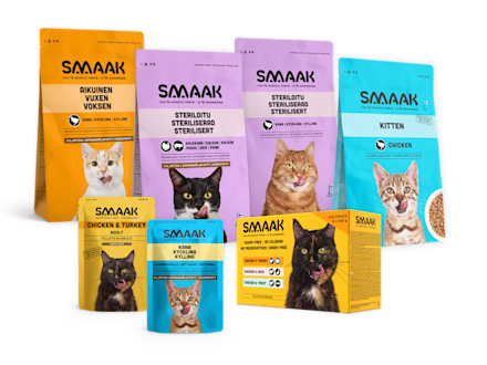 SMAAK kissanruoat