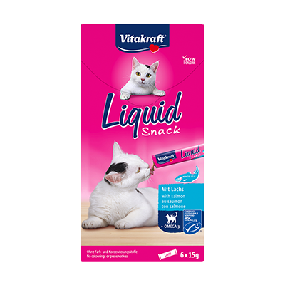 Flytende kattesnacks