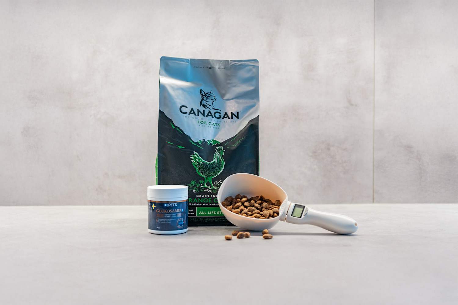 Pureplay article How do you convert dl to grams for dry food CAT 3x2